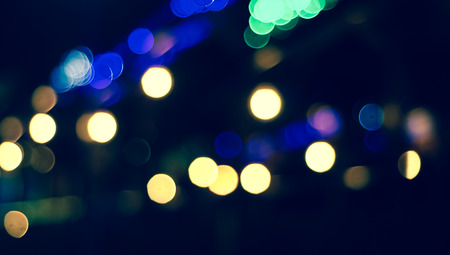 Abstract circular bokeh background.