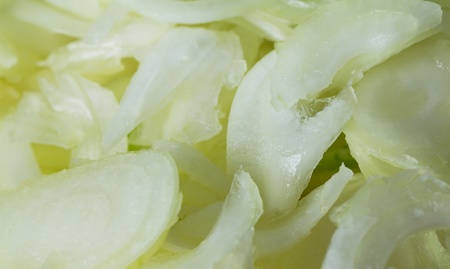 background of chopped onion. closeupの写真素材