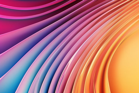 Modern abstract curve background wallpaper.の素材