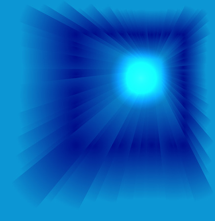 Blue star burst backgroundのイラスト素材