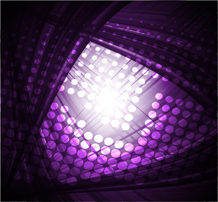 Dark purple abstract technology backgroundのイラスト素材