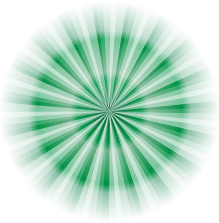 Green circle rays backgroundのイラスト素材