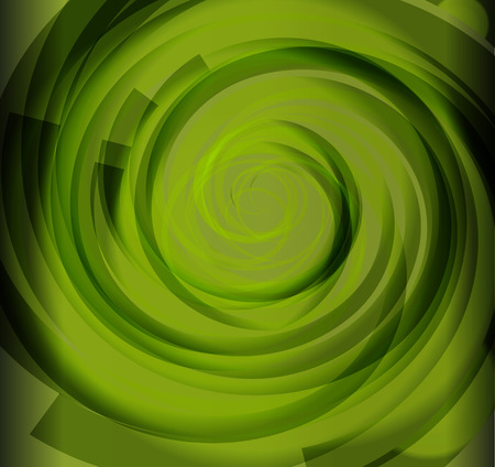 Green Color Spiral Backgroundのイラスト素材