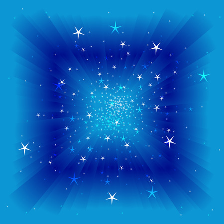 sky background with lights and starsのイラスト素材