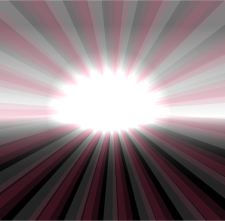 sun on dark backgroundのイラスト素材