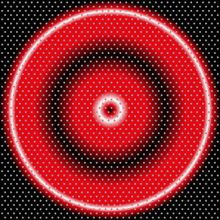 Circle Abstract background with halftoneの写真素材