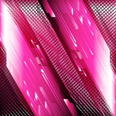 Abstract technical pink backgroundのイラスト素材