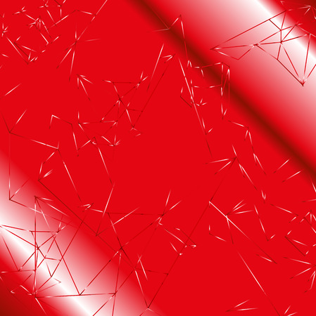 Polygonal red with backgroundのイラスト素材