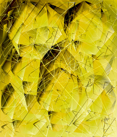 Spectrum geometric yellow backgroundの写真素材