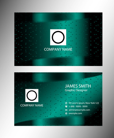 Vector business cardのイラスト素材