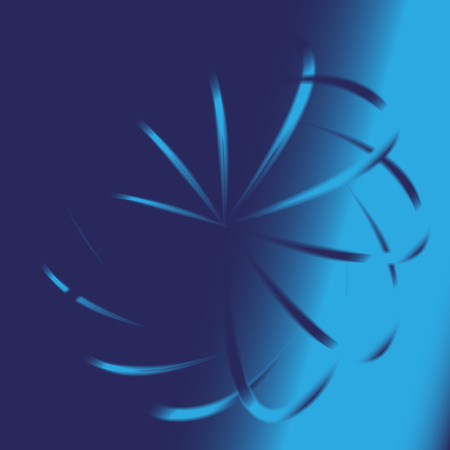 Blue swirl backgroundのイラスト素材