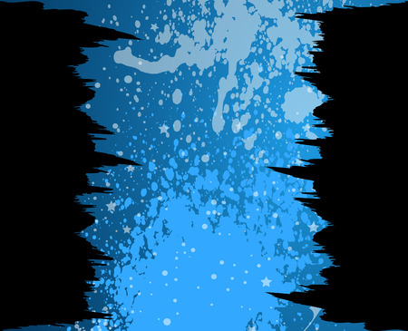 Blue Grunge backgroundのイラスト素材