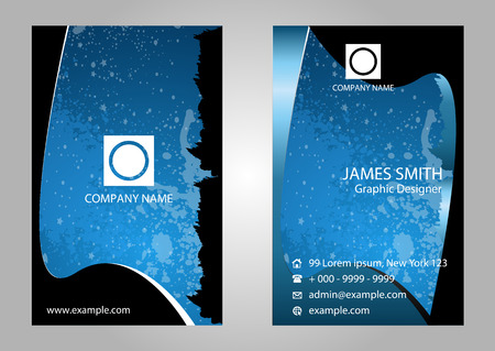 Professinal Business cardsのイラスト素材