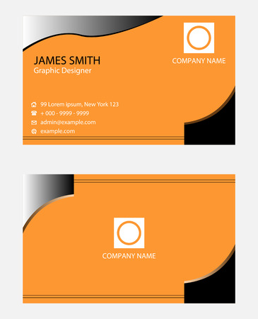 Business cards, beautiful vector illustrationのイラスト素材