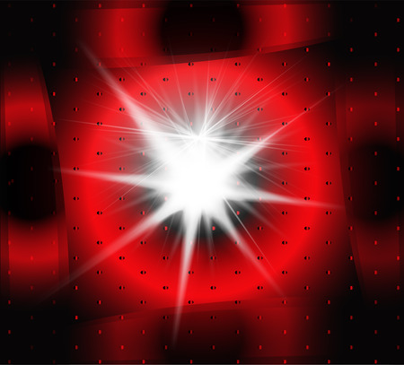 Explosion on a dark red background abstractの写真素材
