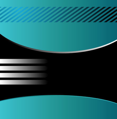 abstract waves on blue background vectorのイラスト素材
