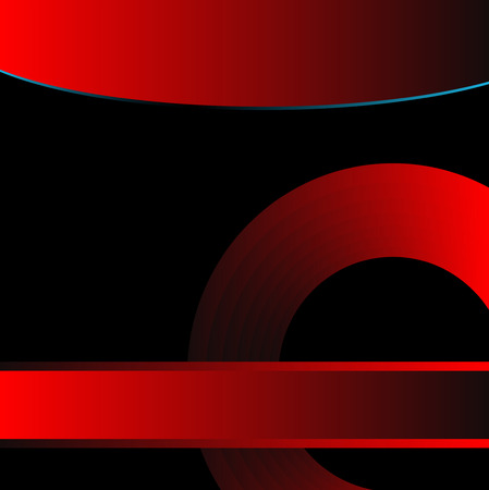 Black and red background vector for text message for designのイラスト素材
