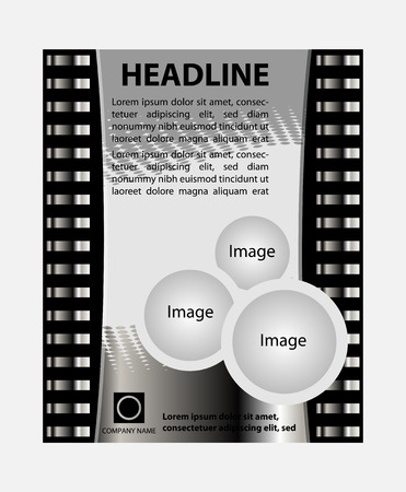 Business brochure Flyer Templateのイラスト素材