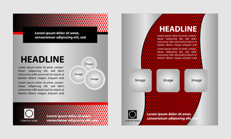 Brochure Template EPS10 Vector Designのイラスト素材
