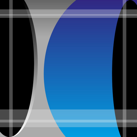 Waves square background vectorのイラスト素材