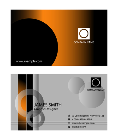 Vector Business Cardのイラスト素材