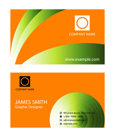 Modern Business Card Setのイラスト素材