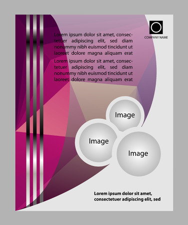 Abstract background for flyer designのイラスト素材