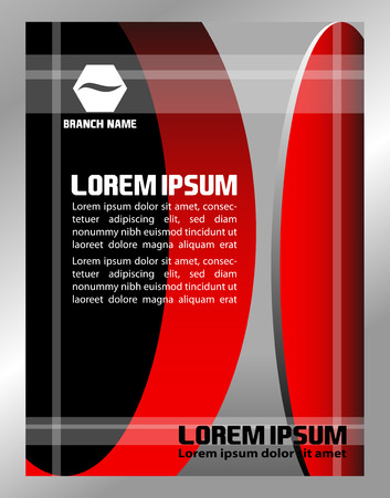 Flyer designのイラスト素材