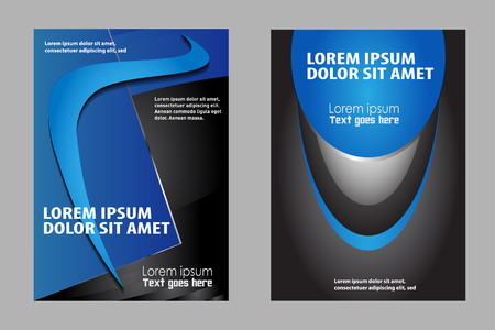 Abstract Flyer Designのイラスト素材