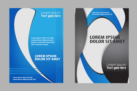 Abstract background flyerのイラスト素材