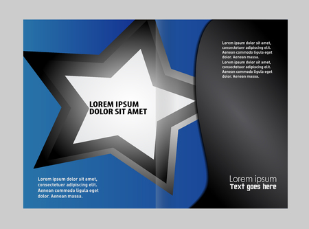 Business brochure Flyer Templateのイラスト素材