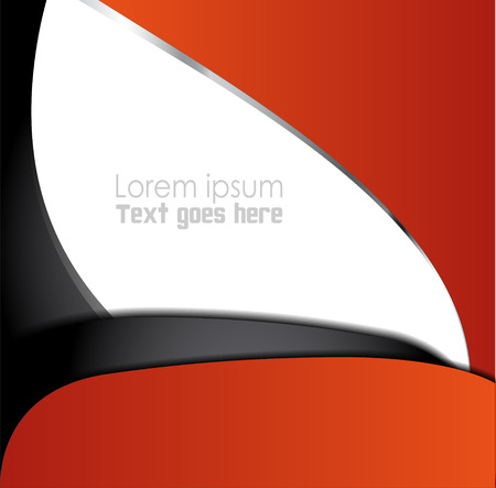 Abstract Orange, black backgroundのイラスト素材