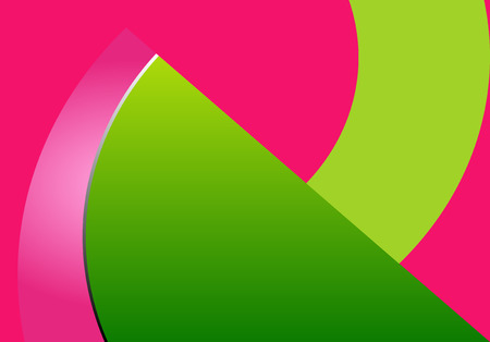 Pink background 3d vector graphic dimension metal overlap message board for text color and shadow line message for modern frame design web design infographicのイラスト素材