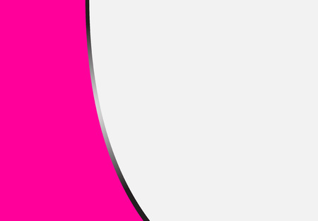 Pink background 3d vector graphic dimension metal overlap message board for text color and shadow line message for modern frame design web design infographicのイラスト素材