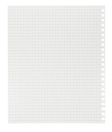 page ripped off from the notebookの写真素材