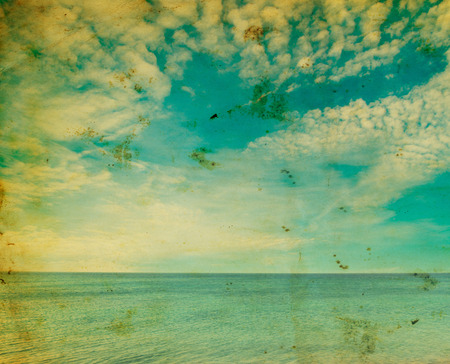 sea beach blue sky sand sun の写真素材