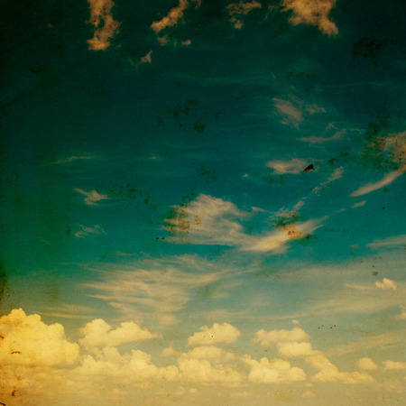 Blue sky background.の写真素材