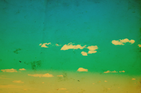 Blue sky with cloudsの写真素材