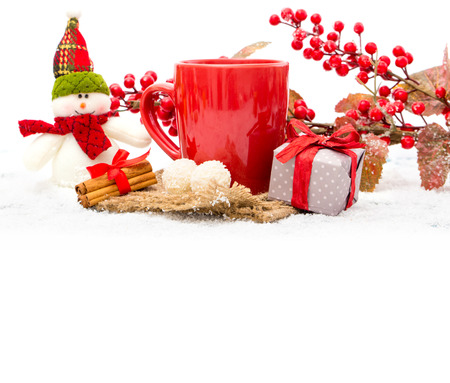 Hot winter teaの写真素材