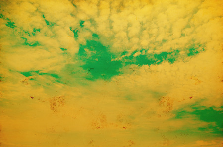 blue sky with cloud closeupの写真素材