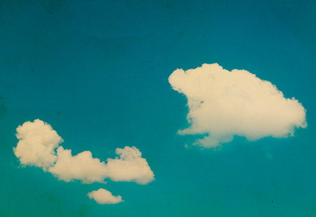 Clouds in blue skyの写真素材