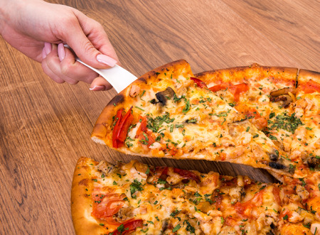 Supreme Pizzaの写真素材