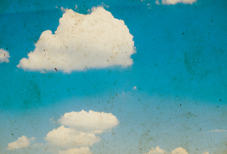 Clouds in blue skyの写真素材