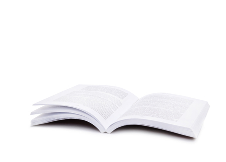 books on a white backgroundの写真素材