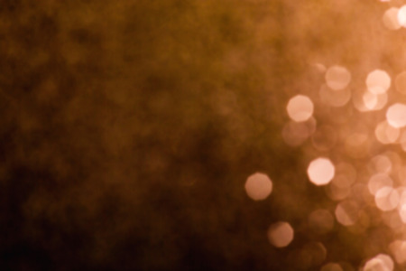 christmas background with bokeh lightsの写真素材