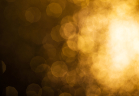 Abstract twinkled bright background with bokeh defocusedの写真素材