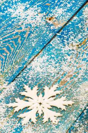Christmas background with snowflakesの写真素材