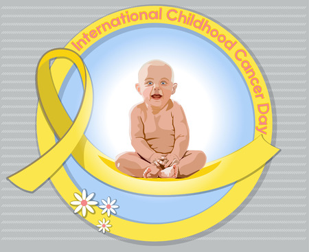 International Childhood Cancer Dayのイラスト素材