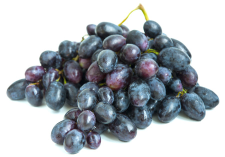 Grapes Isolated On White Backgroundの写真素材