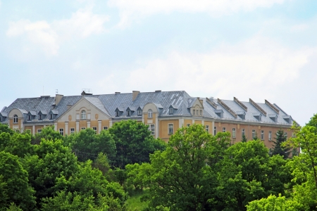 The old Monastery in GÃ³rna Grupa  Polandの写真素材